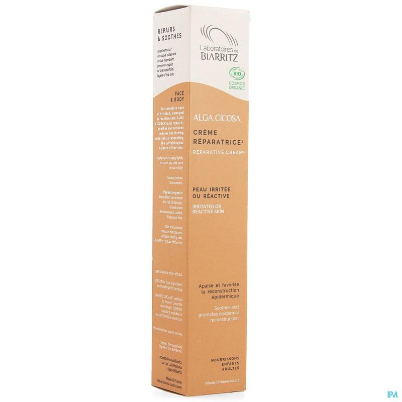 Alga Cicosa Crème Réparatrice 40 Ml