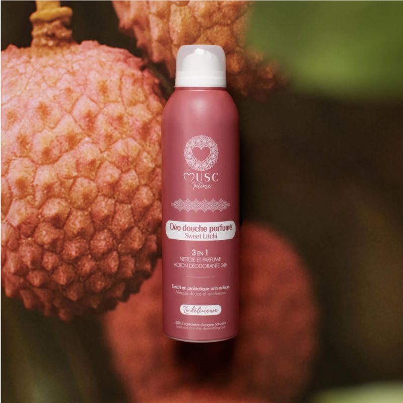 Musc intime deo douche 3en1 Sweet Litchi La Délicieuse 200ml