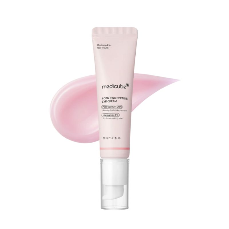 Medicube PDRN Pink Peptide Eye Cream 30 ml – Crème contour des yeux PDRN & peptides