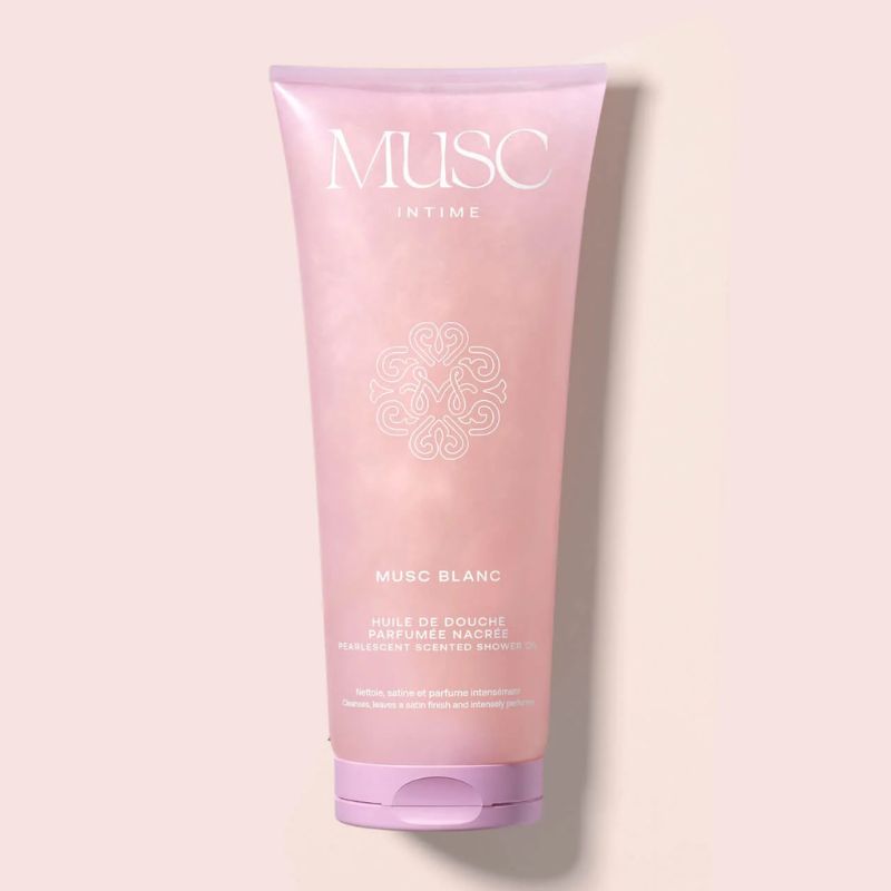 Musc Intime – Huile de douche parfumée nacrée Sweet Litchi 200 ml
