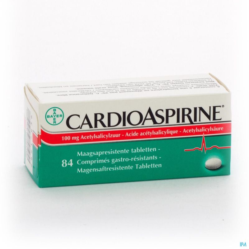 Cardioaspirine Gastro Resist. Tabl 84 X 100 Mg