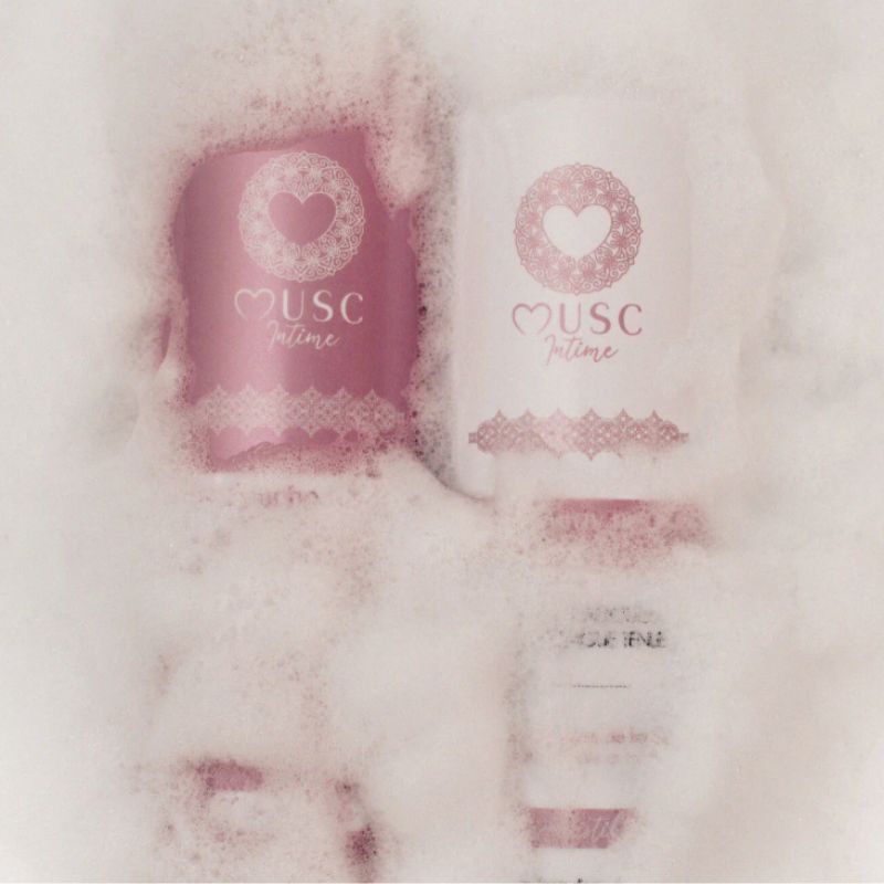 Musc intime lait corps musc blanc spray 200ml - L'irresitible