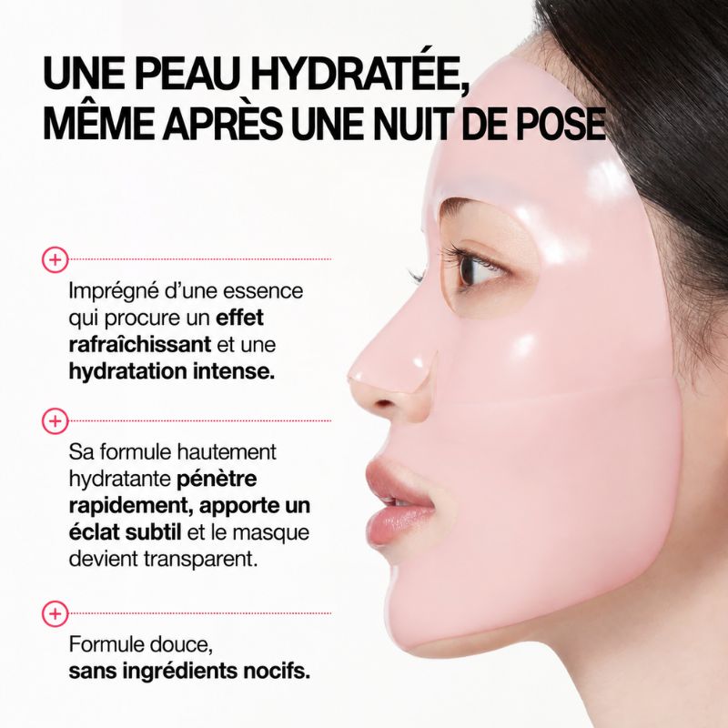 Anua Peach 70 Niacin Brightening Collagen Mask 38 g – Masque hydrogel éclat au collagène