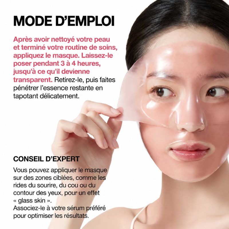 Anua Peach 70 Niacin Brightening Collagen Mask 38 g – Masque hydrogel éclat au collagène