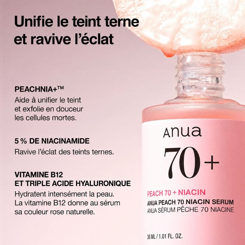 Anua peche 70 + niacin serum 30ml