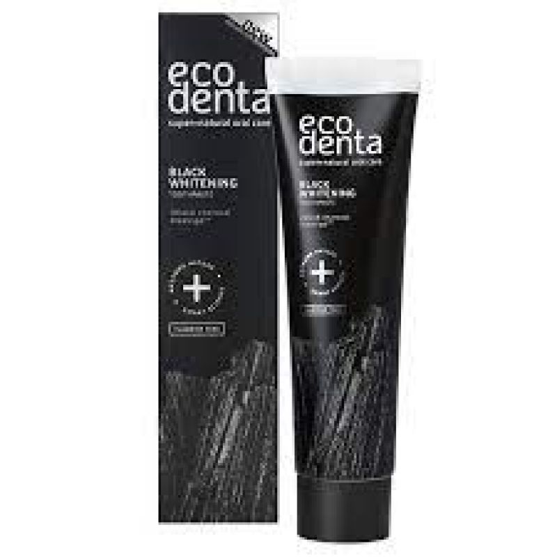 Eco denta black dentifrice blancheur  charbon 100ml