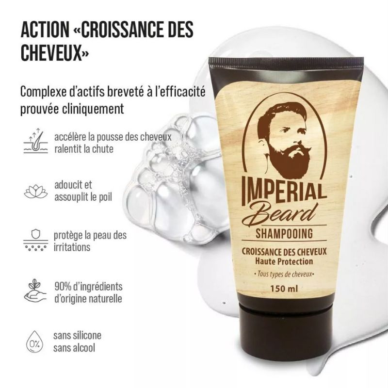 Imperial Beard shampoing Croissance des cheveux  150ml