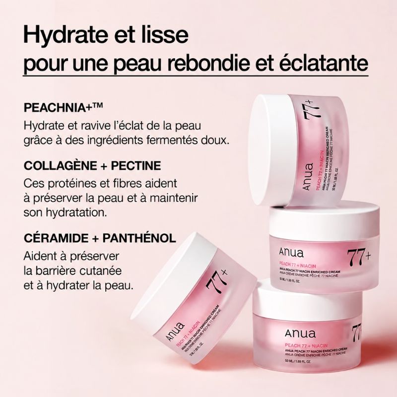 Anua peche 70 + niacin creme 50ml