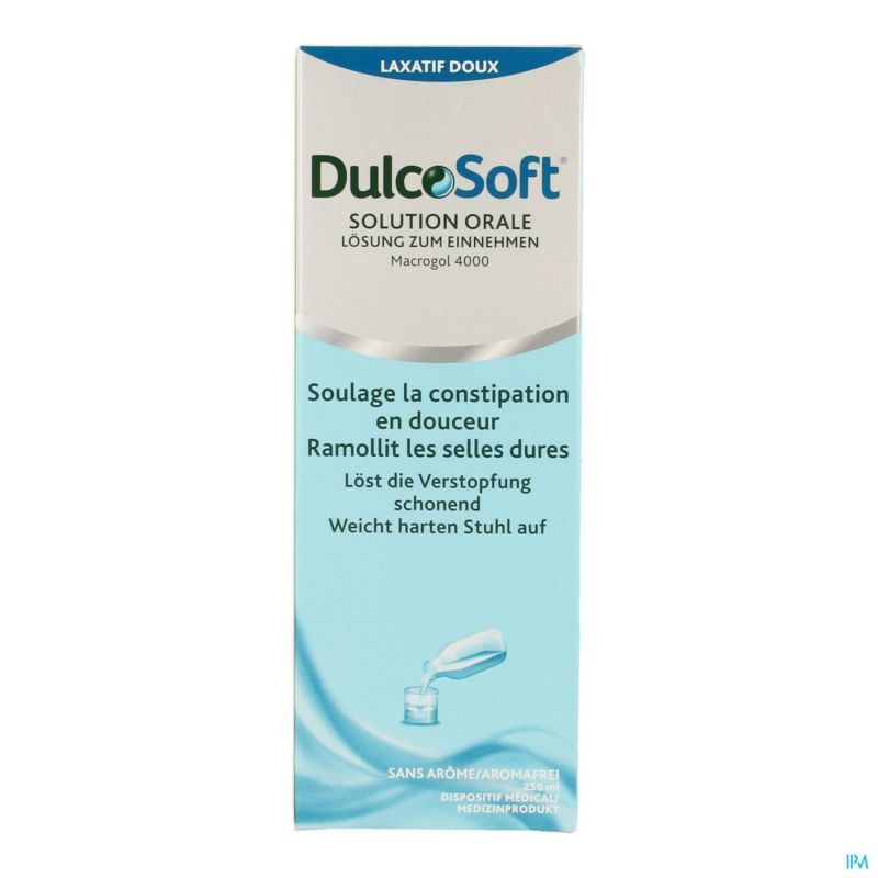 Dulcosoft 5 G/10 Ml Sol Buvable 250 Ml