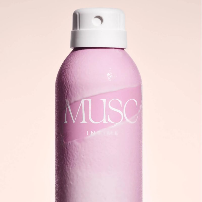 Musc intime lait corps musc blanc spray 200ml - L'irresitible