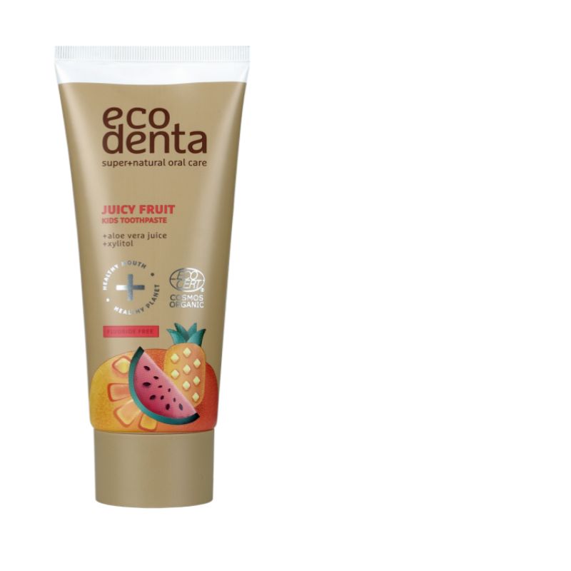 Eco denta dentifrice enfant bio fruit&aloe vera xylitol 75ml