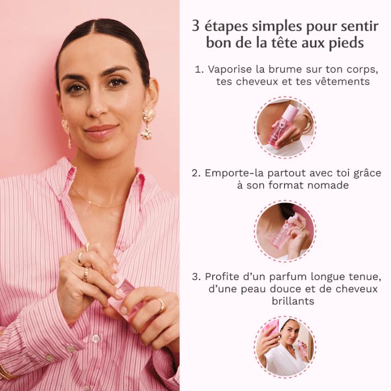Musc Intime - Brume All Over Corps & Cheveux au Sweet Litchi 100ml