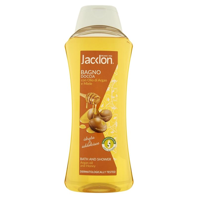 BAIN & DOUCHE À L'HUILE D'ARGAN ET AU MIEL 750 ML