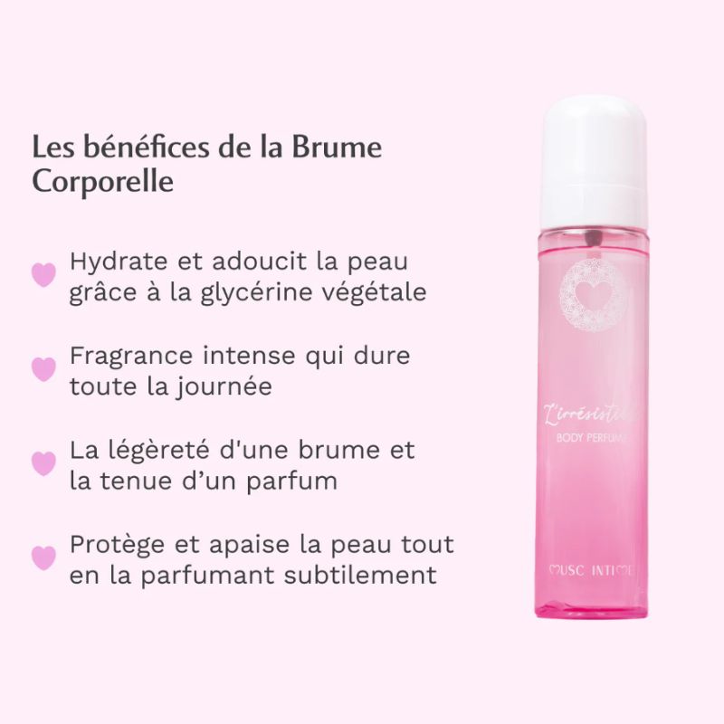 Musc Intime Brume  Musc blanc 120ml