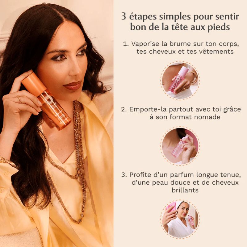 Musc Intime - Brume All Over Corps & Cheveux à l'Amber Flower 100ml