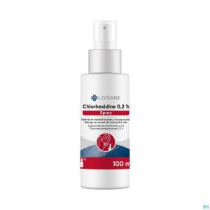 Livsane chlorhexidine 0,2% spray 100ml