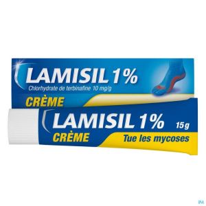 Lamisil creme 1% tube lamine aluminium 15 g