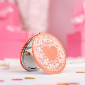 Musc intime Miroir de poche hot peach La Charmeuse