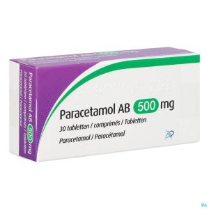 Paracetamol ab 500mg comp 30