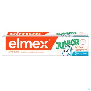 Elmex junior dentifrice 6-12ans 75ml