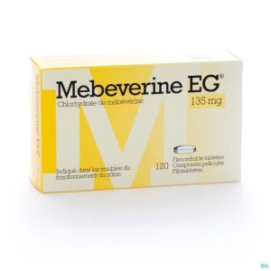 Mebeverine Eg 135 Mg Comp Pell 120 X 135 Mg