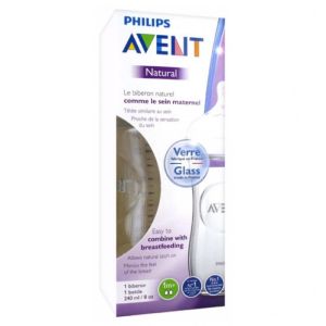 Philips Avent Natural 2.0 Biberon 240 Ml Verre