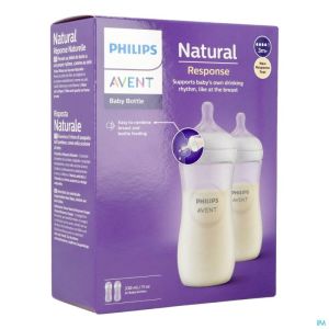 Philips avent natural 3.0 biberon duo 2x330ml