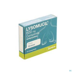 Lysomucil 600 Comp 10 X 600 Mg