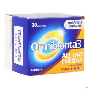 Omnibionta 3 All Day Energy Nf            Comp  30