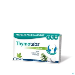 Thymo Tabs Nature  24 Pastilles A Sucer