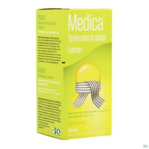Medica Spray Pour La Gorge Lemon 30 Ml