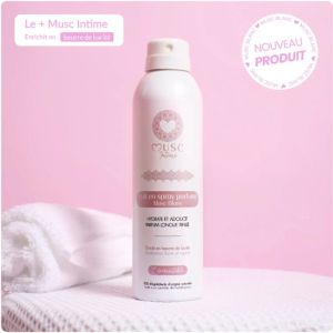 Musc intime lait corps musc blanc spray 200ml - L'irresitible