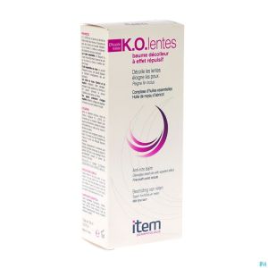 Item k.o. lentes tube 100ml nf + peigne
