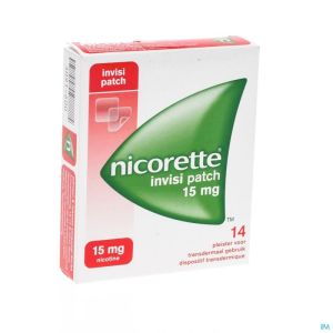 Nicorette invisi 15 mg patch 14