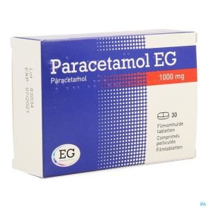 Paracetamol Eg 1000 Mg Comp Pell  30