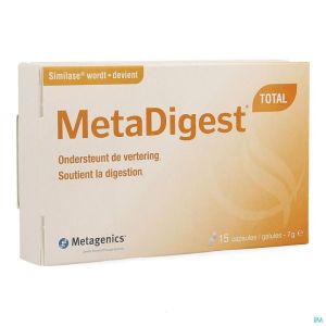 Metadigest total 15 gélules
