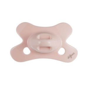 Difrax sucette natural 0-6m uni/pure rose/blossom