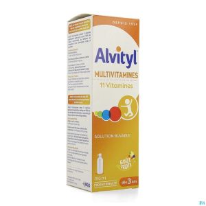 Alvityl Multivitamines Sol Buv. Fl 150 Ml