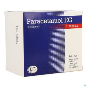 Paracetamol Eg 1000 Mg Comp Pell 120