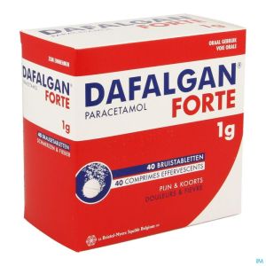 Dafalgan Forte 1 G Comp Efferv. 40
