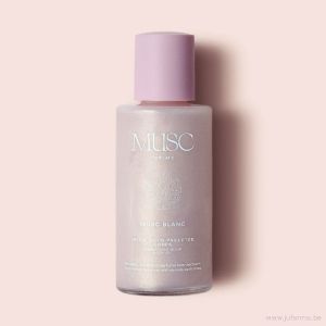 Musc Intime – Huile Sèche Glow Pailletée Corps Musc Blanc 100ml