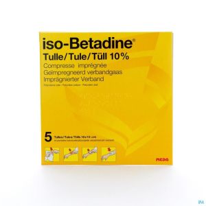 Iso Betadine Tulles Compr  5 10 X10