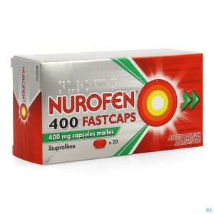 Nurofen 400 fastcaps caps 20 x 400 mg