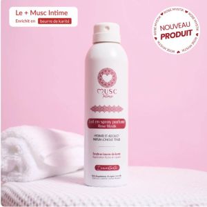 Musc intime lait corps rose mystik spray 200ml - L'envoutante