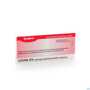 Eosine 2% Qualiphar Monodosissen Amp 10 X2 Ml