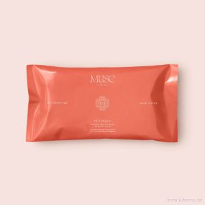 Musc intime Lingettes la Charmeuse 30pièces Hot Peach