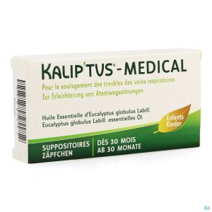 Kalip'tus Medical Suppositoire Enfant >30 M      10