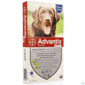 Advantix 400/2000 Chiens       25