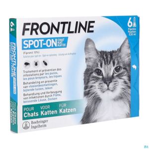 Frontline Spot On Chat Pipet 6x0,50ml