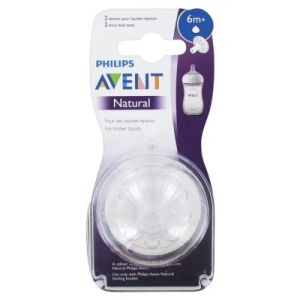 Philips Avent Natural 2.0 Tetine Nouriture Epais